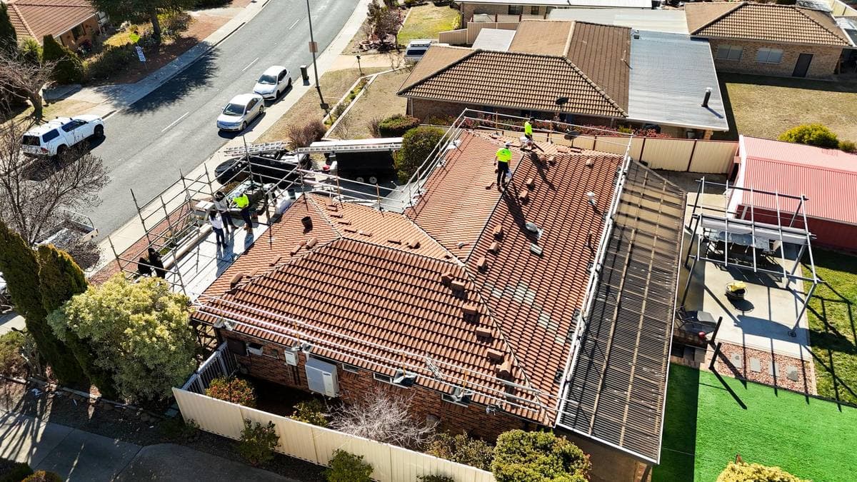 Professional roofing by Leaky Roof across Belconnen and the ACT